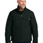 Men's 6-Pocket Insulated Soft Shell Jacket - CSJ75 - Black
