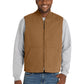 Men's 3-Pocket Washed Duck Cloth Vest - CSV40 - Duck Brown