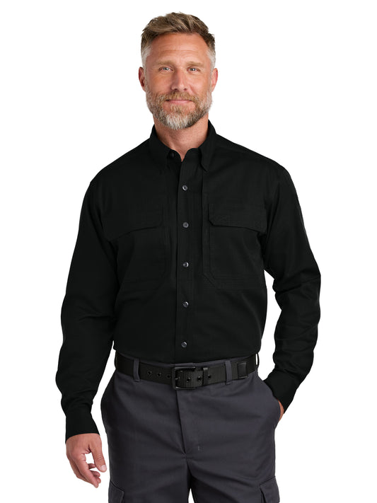 Men's Long Sleeve Select Tactical Shirt - CSW176 - Black