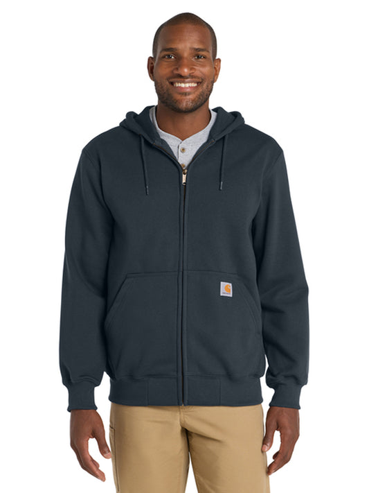 Men's 2-Pocket Zip-Front Hooded Sweatshirt - CT100614 - New Navy