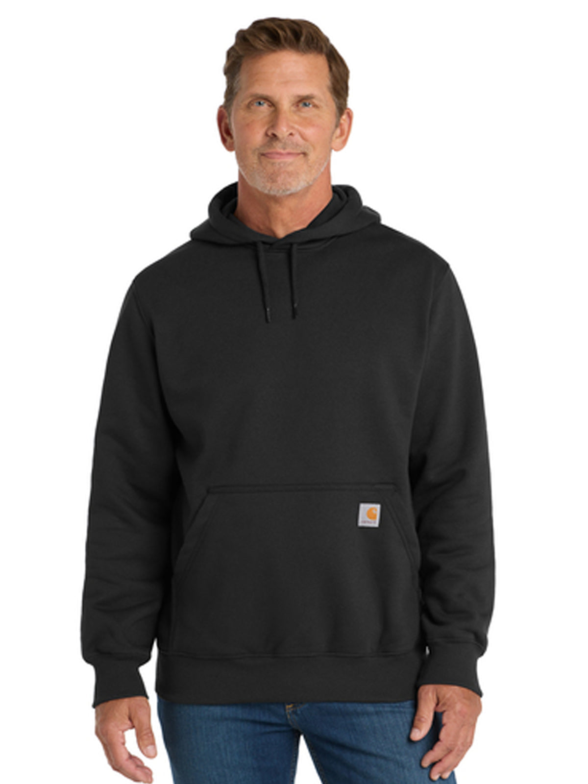 Men's 1-Pocket Heavyweight Hooded Sweatshirt - CT100615 - Black