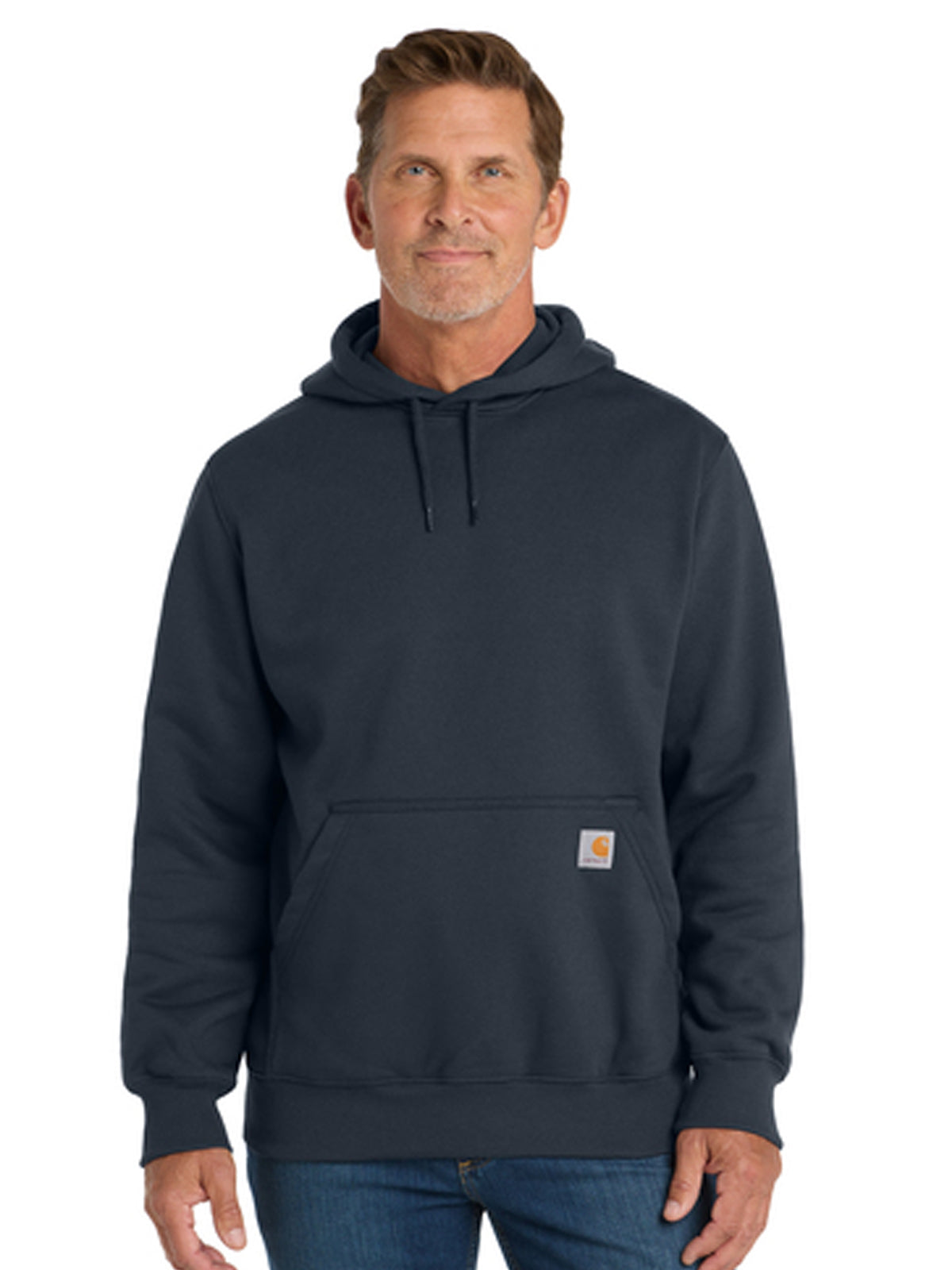 Men's 1-Pocket Heavyweight Hooded Sweatshirt - CT100615 - New Navy