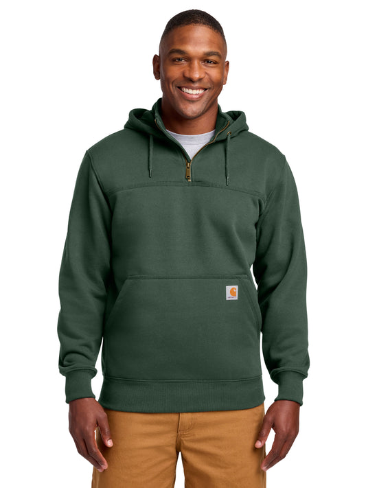 Men's 2-Pocket Heavyweight Hooded Sweatshirt - CT100617 - Forestry Green