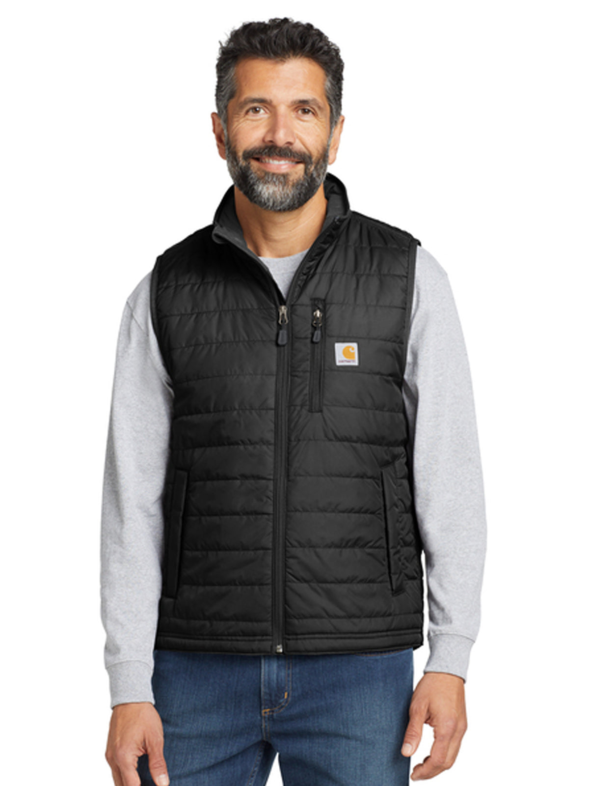 Men's 5-Pocket Gilliam Vest - CT102286 - Black