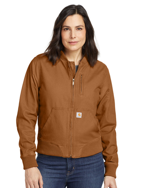 Women's 4-Pocket Rugged Flex Jacket - CT102524 - Carhartt Brown