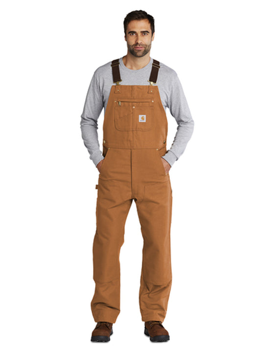 Men's 10-Pocket Bib Overalls - CT102776 - Carhartt Brown