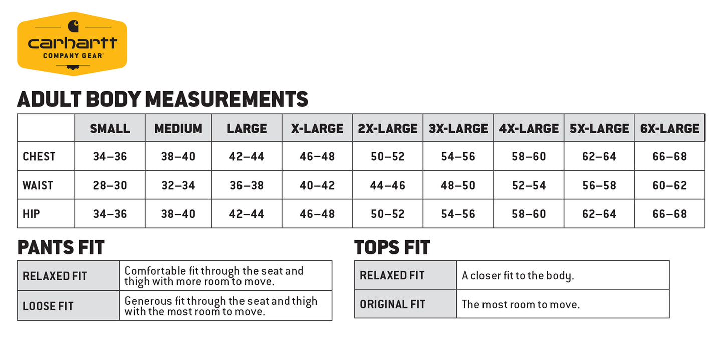 SIZECHART