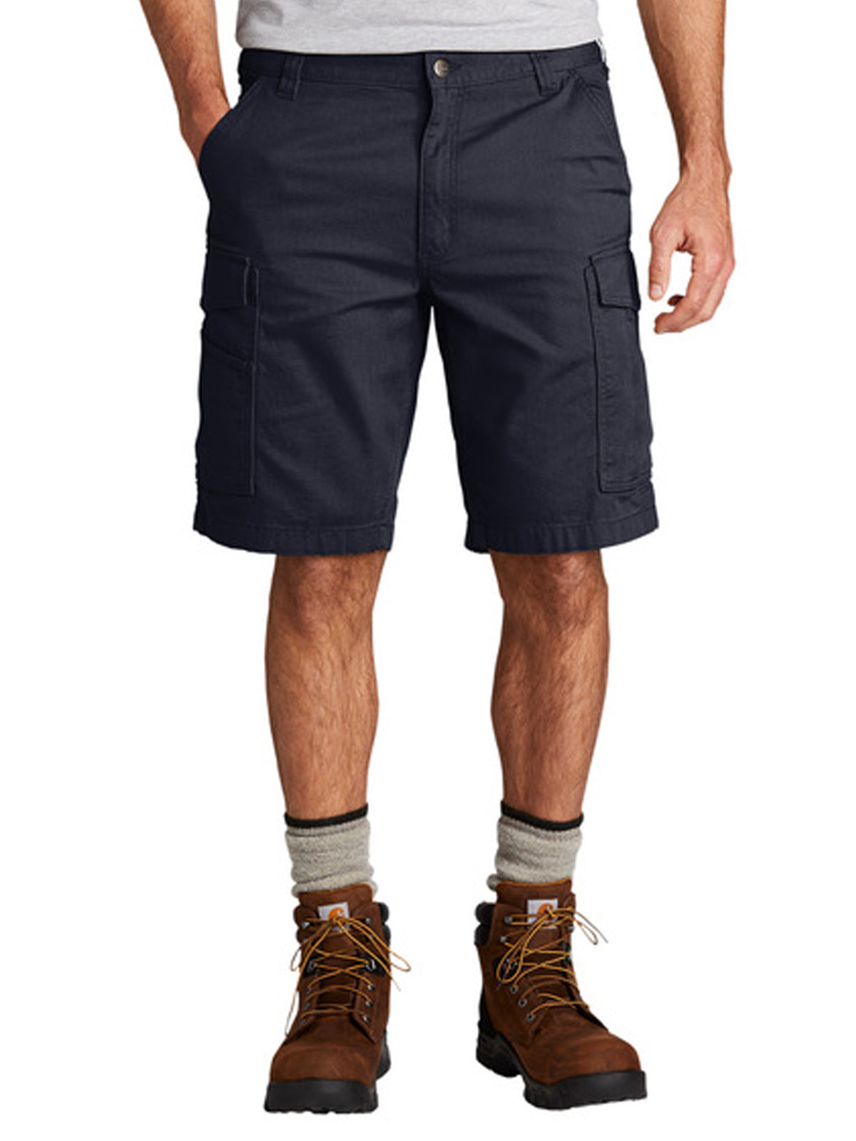 Men's 6-Pocket Rugged Flex Cargo Short - CT103542 - Navy