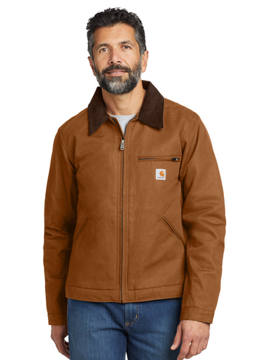 Duck Detroit Five-Pocket Men's Jacket - CT103828 - Carhartt Brown