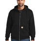 Men's 4-Pocket Thermal-Lined Full-Zip Sweatshirt - CT104078 - Black