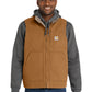 Men's Sherpa-Lined Five-Pocket Mock Neck Vest - CT104277 - Carhartt Brown