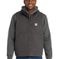 Men's Sherpa-Lined Five-Pocket Mock Neck Vest - CT104277 - Gravel