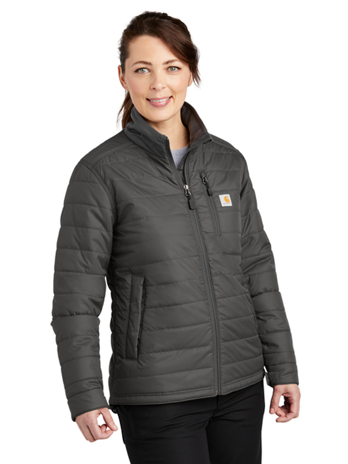 Women's 5-Pocket Gilliam Jacket - CT104314 - Shadow Grey
