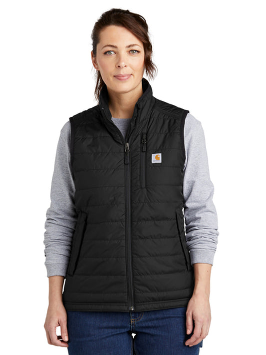 Women's 5-Pocket Gilliam Vest - CT104315 - Black
