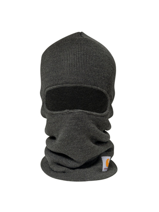 Unisex Knit Insulated Face Mask - CT104485 - Coal Heather