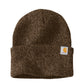 Unisex Watch Cap - CT104597 - Dark Brown/ Sandstone