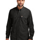 Men's Two-Pocket Solid Long Sleeve Shirt - CT105291 - Black