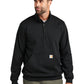 Men's 1-Pocket 1/4-Zip Mock Neck Sweatshirt - CT105294 - Black