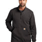 Men's 1-Pocket 1/4-Zip Mock Neck Sweatshirt - CT105294 - Carbon Heather