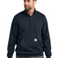 Men's 1-Pocket 1/4-Zip Mock Neck Sweatshirt - CT105294 - New Navy