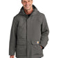 Men's 6-Pocket Insulated Hooded Coat - CT105533 - Gravel
