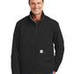 Men's 4-Pocket Soft Shell Jacket - CT105534 - Black