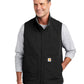 Men's 4-Pocket Soft Shell Vest - CT105535 - Black