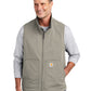 Men's 4-Pocket Soft Shell Vest - CT105535 - Greige