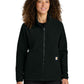 Women's 2-Pocket Full-Zip Jacket - CT106419 - Black