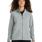 Women's 2-Pocket Full-Zip Jacket - CT106419 - Heather Grey