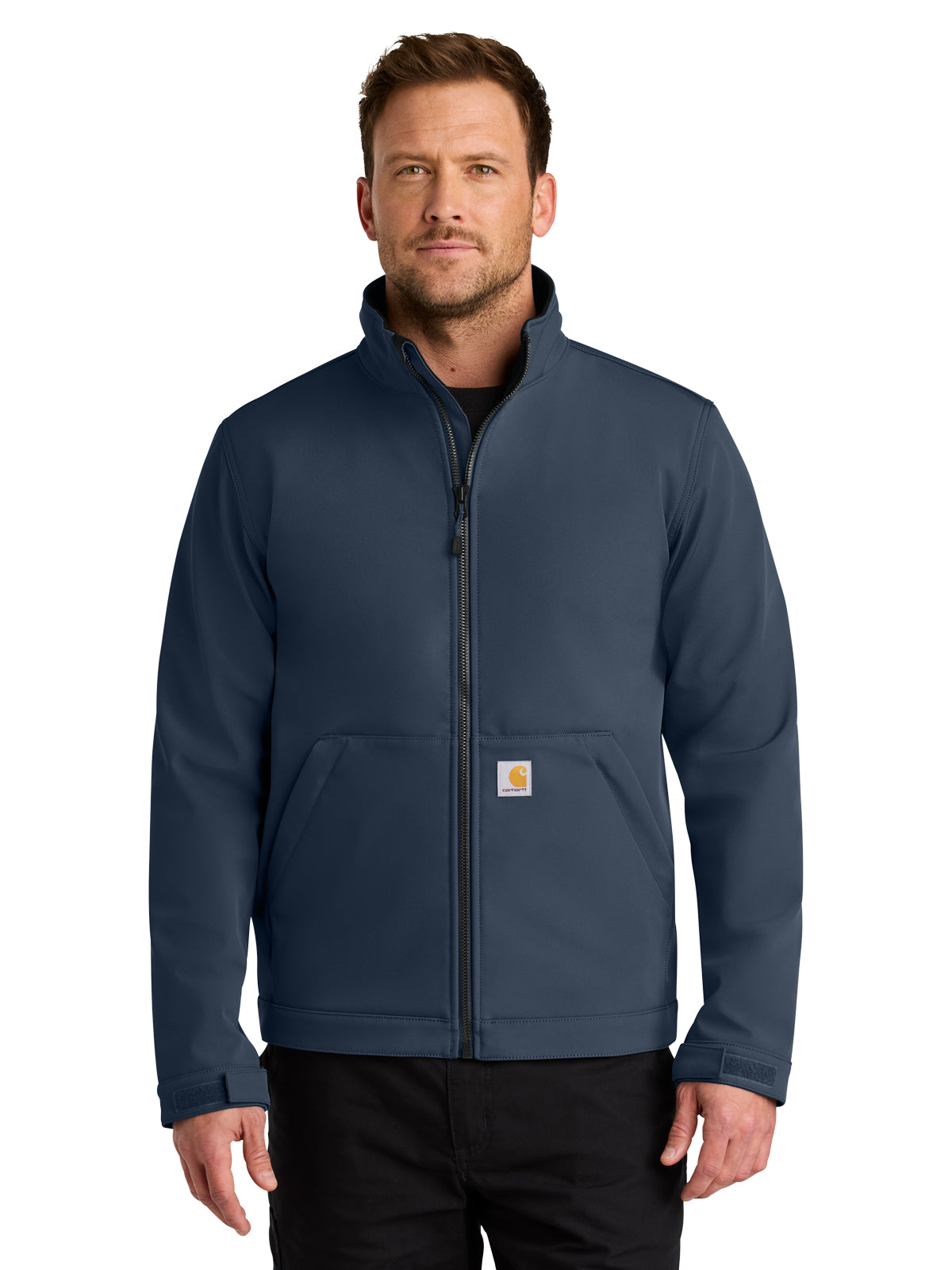 Men's 3-Pocket Rain Defender Soft Shell Jacket - CT106438 - Navy