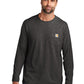 Men's 1-Pocket Long Sleeve T-Shirt - CT106656 - Carbon Heather