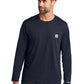 Men's 1-Pocket Long Sleeve T-Shirt - CT106656 - Navy
