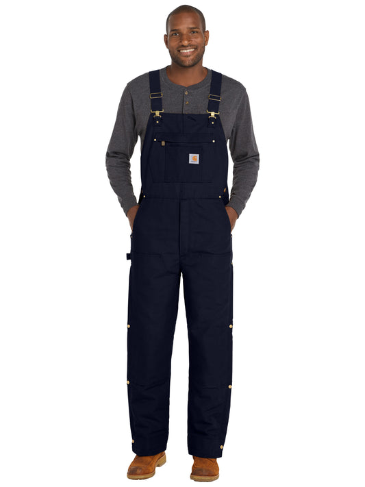 Men's 6-Pocket Insulated Overalls - CT106672 - Dark Navy