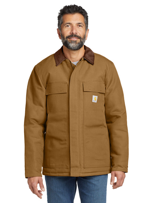 Men's Duck Six-Pocket Traditional Coat - CT106674 - Carhartt Brown