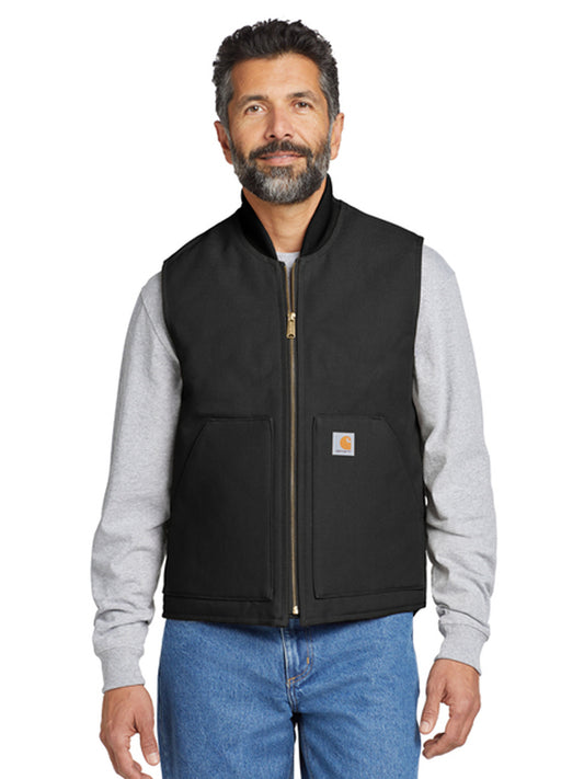 Men's 3-Pocket Duck Vest - CT106676 - Black