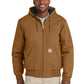 Men's 4-Pocket Quilted-Flannel-Line Jacket - CT106677 - Carhartt Brown