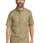 Men's 3-Pocket Button Front Short Sleeve Shirt - CT106688 - Dark Khaki