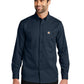 Men's 3-Pocket Button Front Long Sleeve Shirt - CT106689 - Navy