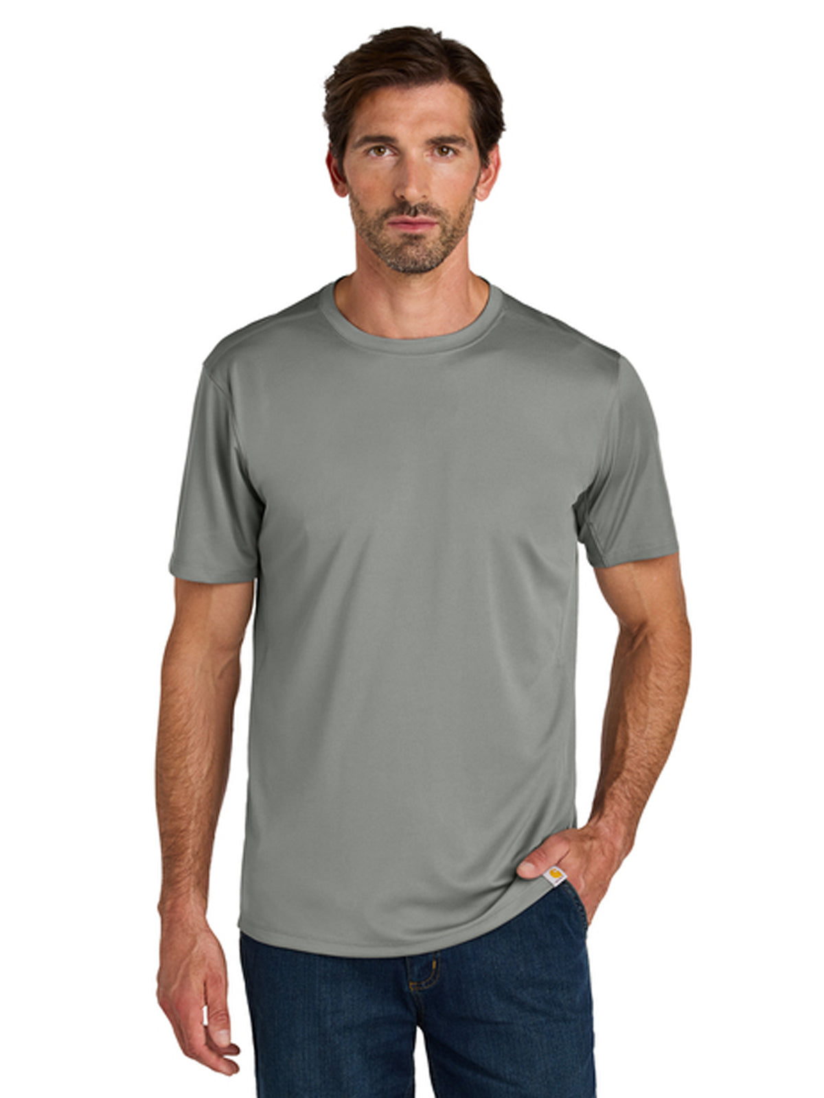 Men's Pocketless Short Sleeve T-Shirt - CT106868 - Asphalt Grey