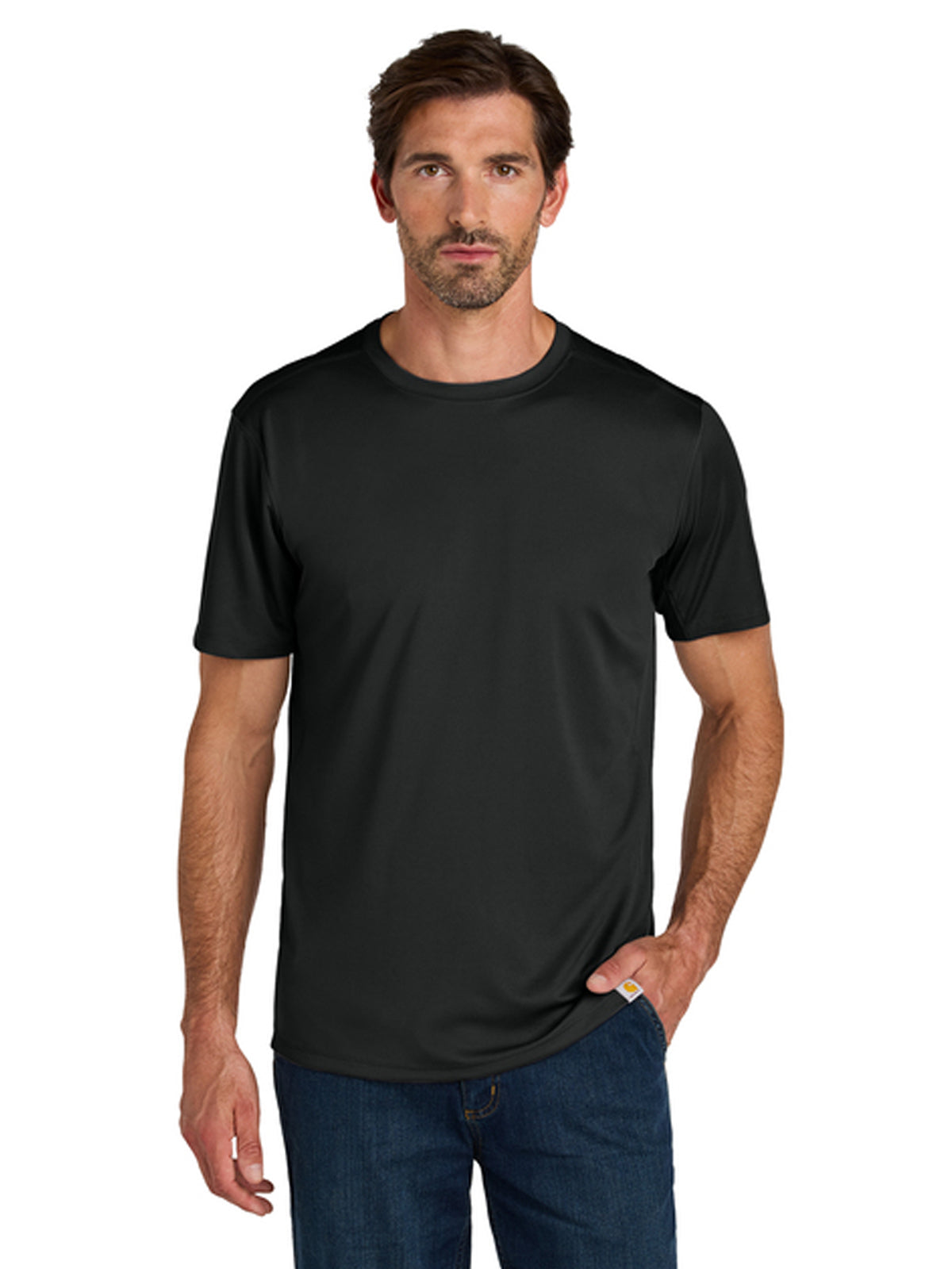 Men's Pocketless Short Sleeve T-Shirt - CT106868 - Black