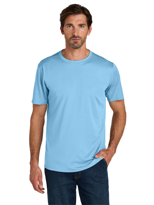 Men's Pocketless Short Sleeve T-Shirt - CT106868 - Fresh Water Blue