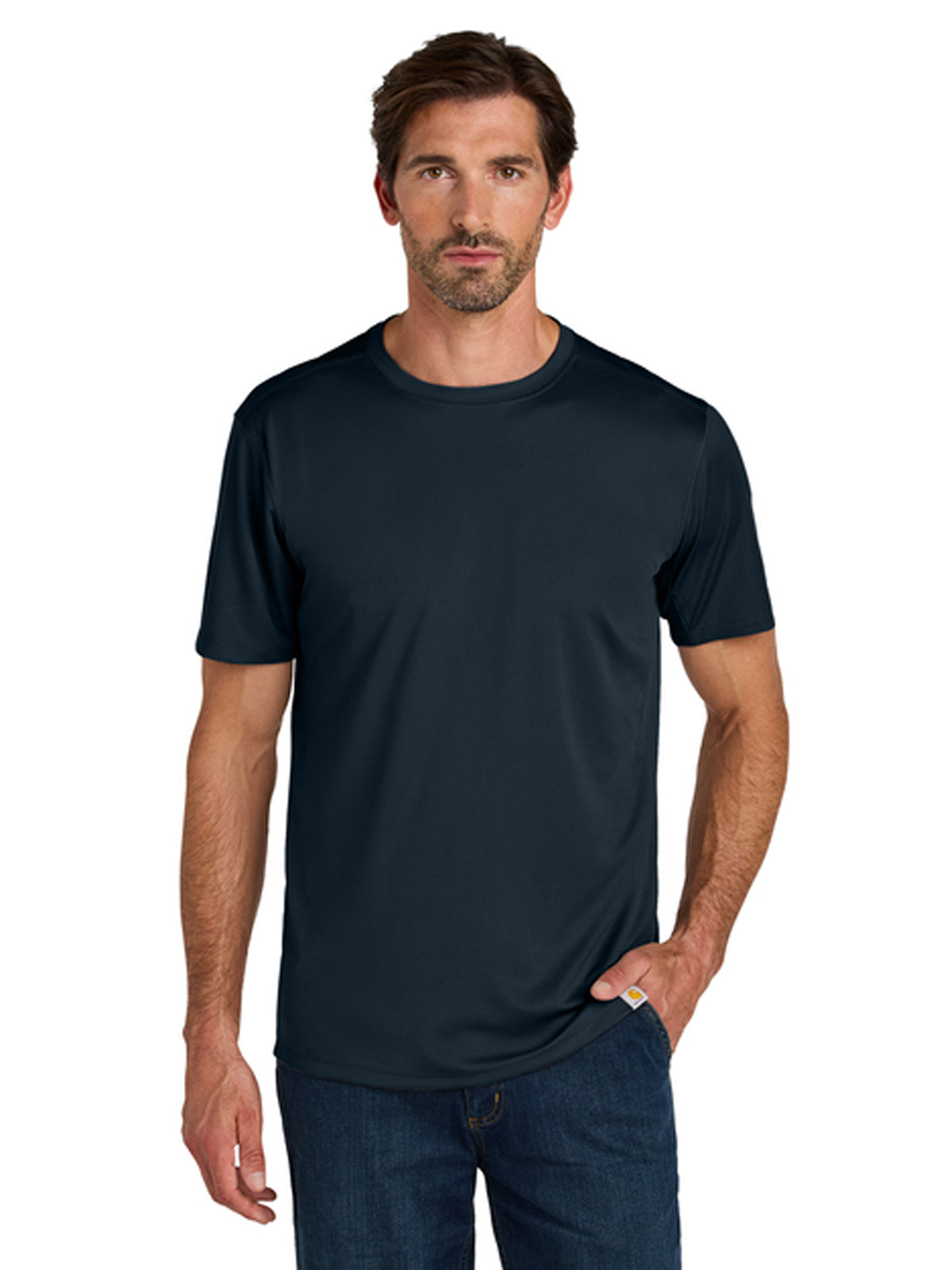 Men's Pocketless Short Sleeve T-Shirt - CT106868 - Navy