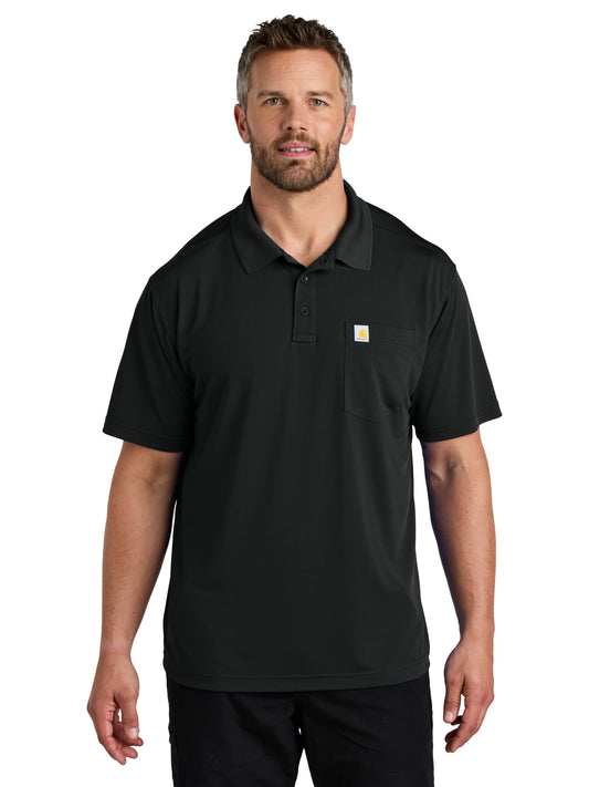 Men's 1-Pocket Snag-Resistant Polo - CT106880 - Black