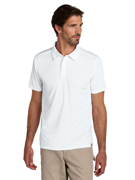 Men's Pocketless Sun Defender Polo - CT106899 - White