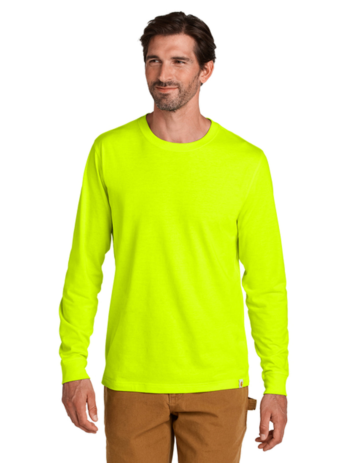 Men's Long Sleeve Shirt - CT106921 - Brite Lime