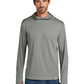 Men's 1-Pocket Long Sleeve Hooded Shirt - CT106923 - Asphalt Grey