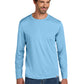 Men's Pocketless Long Sleeve T-Shirt - CT106972 - Fresh Water Blue