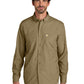 Men's 2-Pocket Sun Defender Long Sleeve Shirt - CT107106 - Dark Khaki