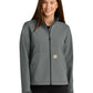 Women's 3-Pocket Rain Defender Soft Shell Jacket - CT107115 - Steel